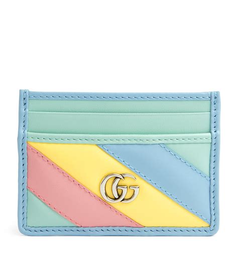 gucci light blue card holder